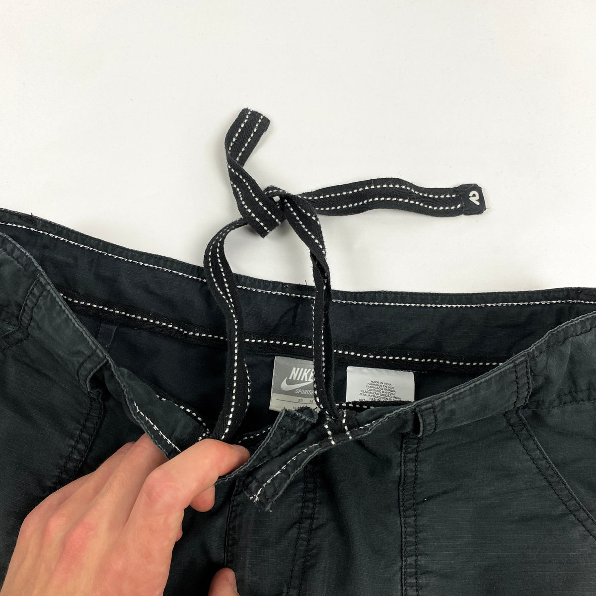 Vintage NIKE Washed Cargo Shorts