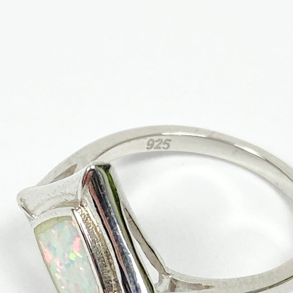 925 Sterling Silver OPAL Ring
