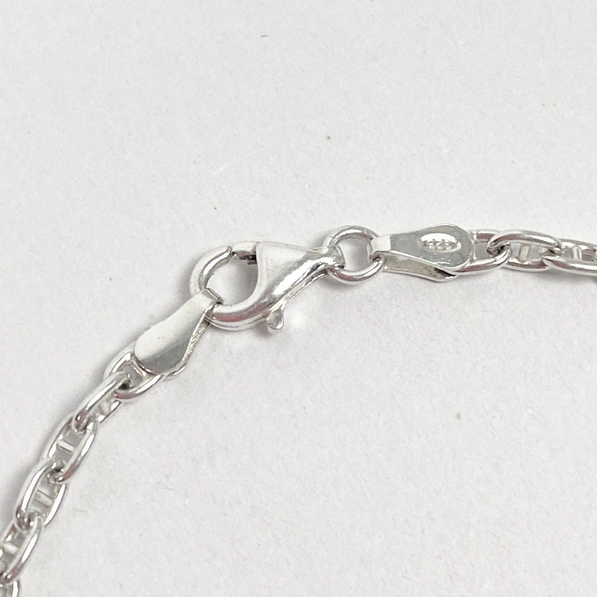 925 Sterling Silber Panzer Armband