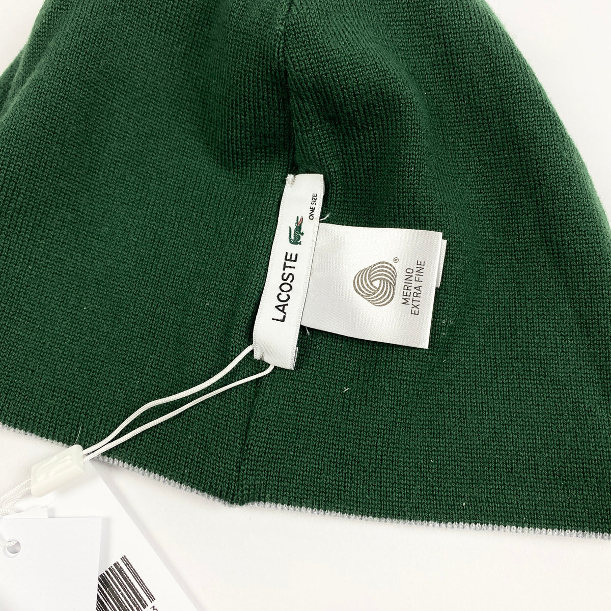LACOSTE Croco Beanie Mütze