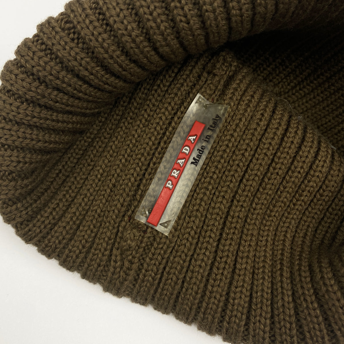 PRADA SPORT Wool Beanie Mütze