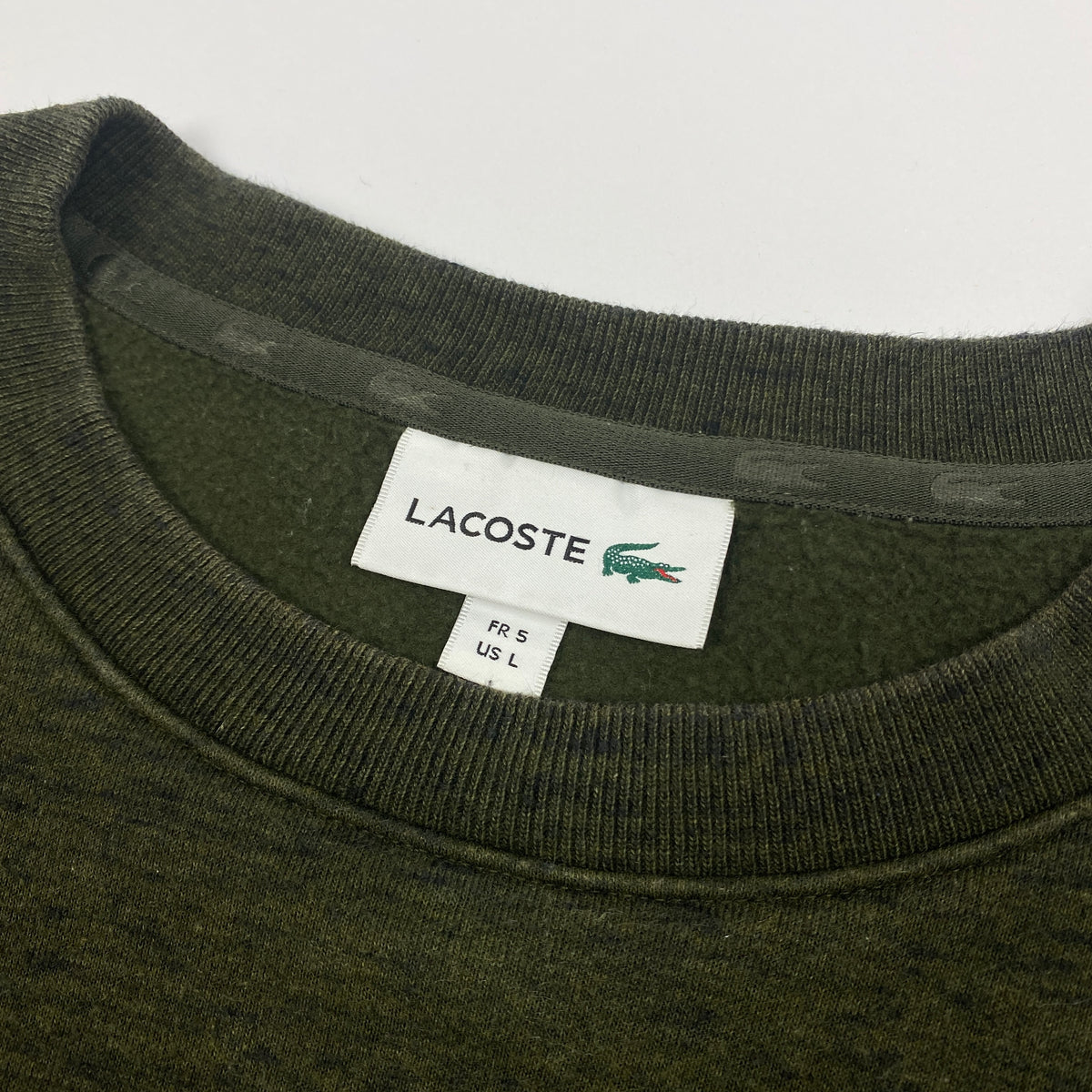 LACOSTE logo sweater