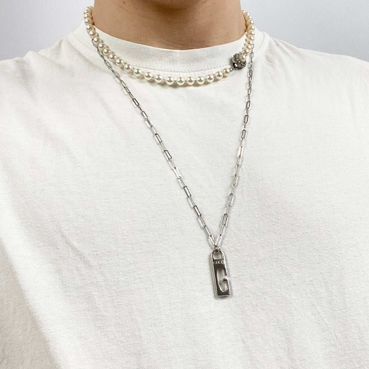 Gucci Pendant Custom Kette