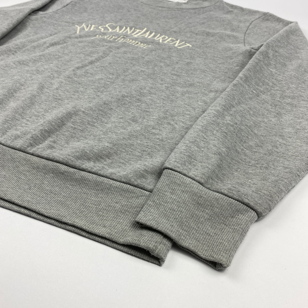 YVES SAINT LAURENT logo sweater