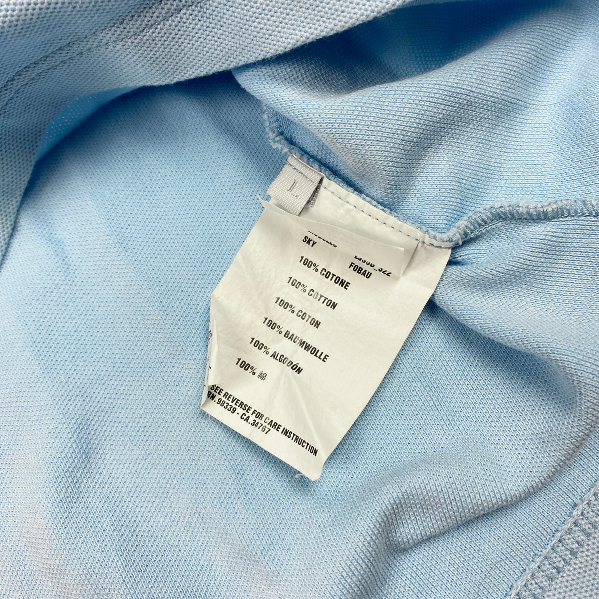 PRADA LUNA ROSSA polo shirt long sleeve