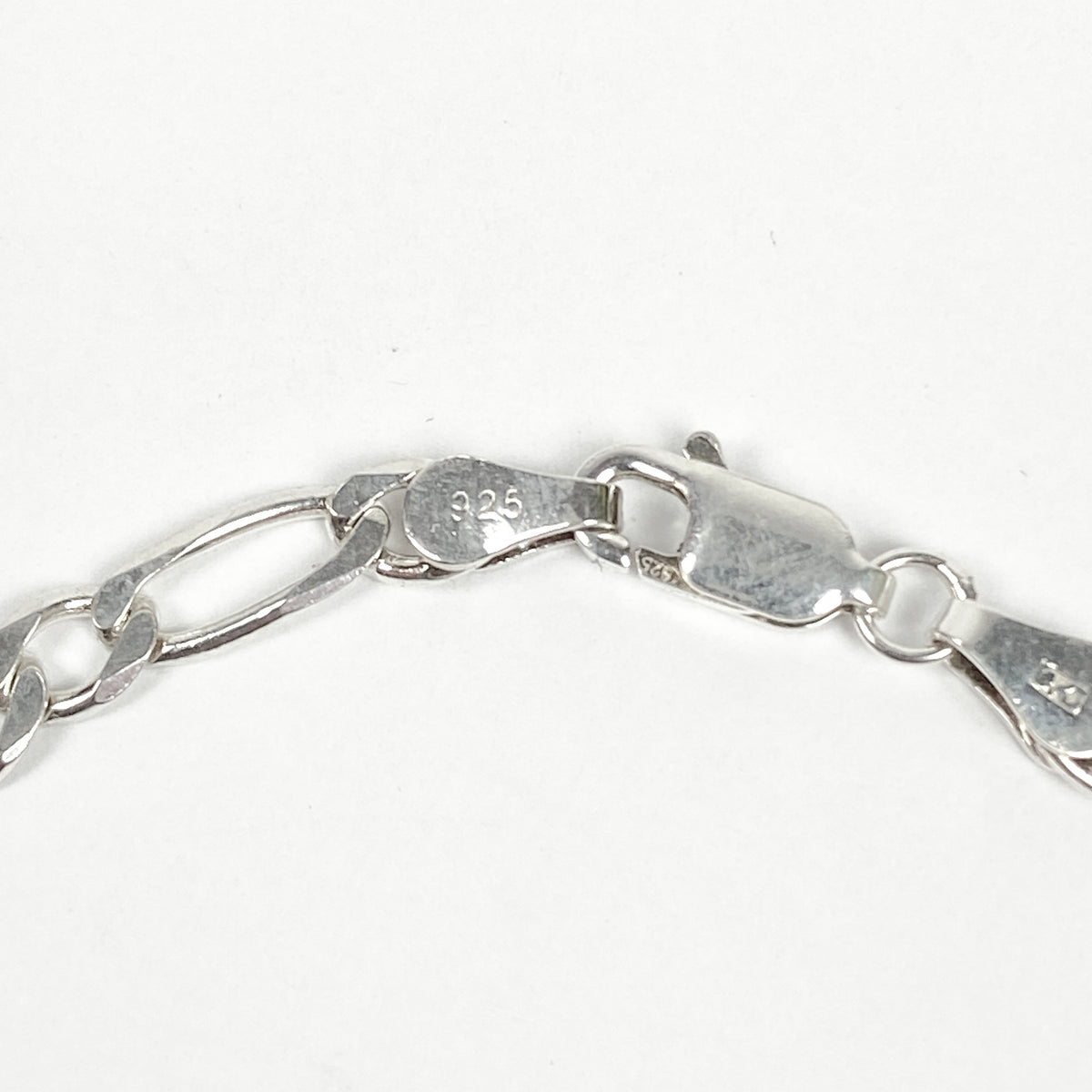 925 Sterling Silber Figaro Armband