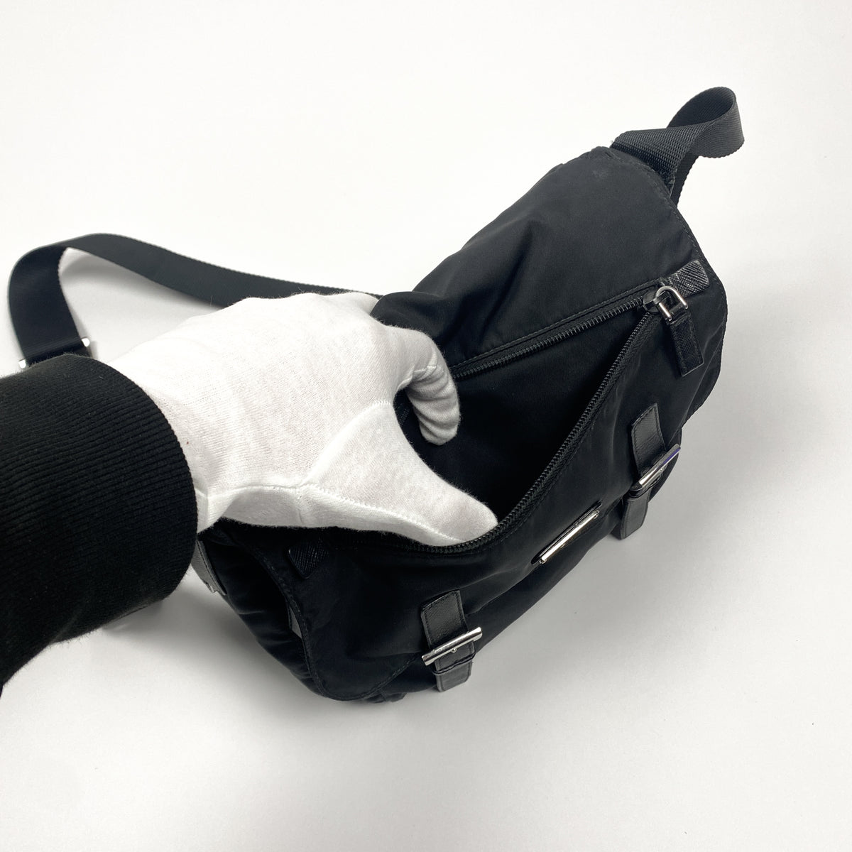 PRADA New Season Double Strap Bag