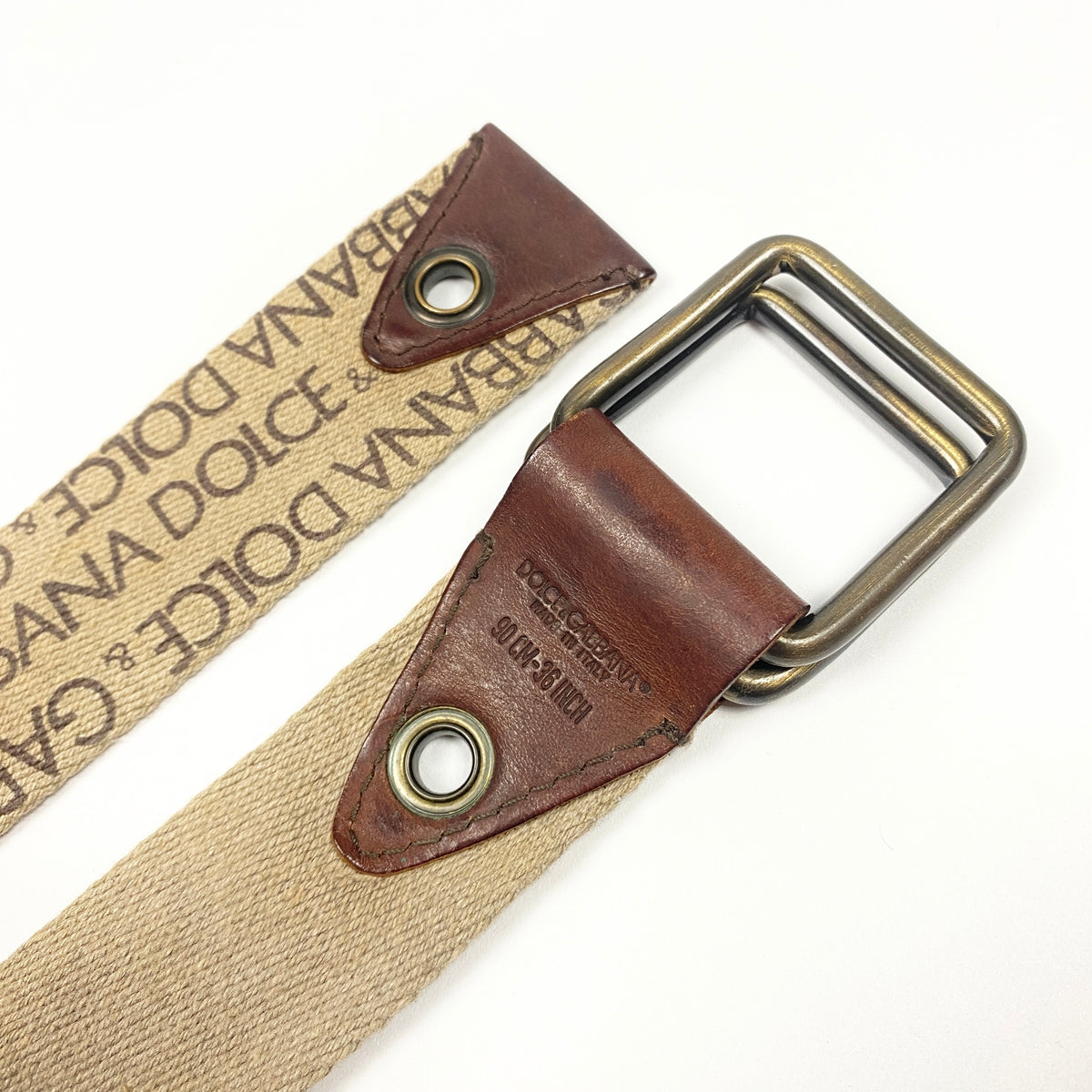 DOLCE & GABBANA Monogramm Gürtel