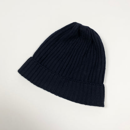 MONCLER Logo Knit Beanie Hat