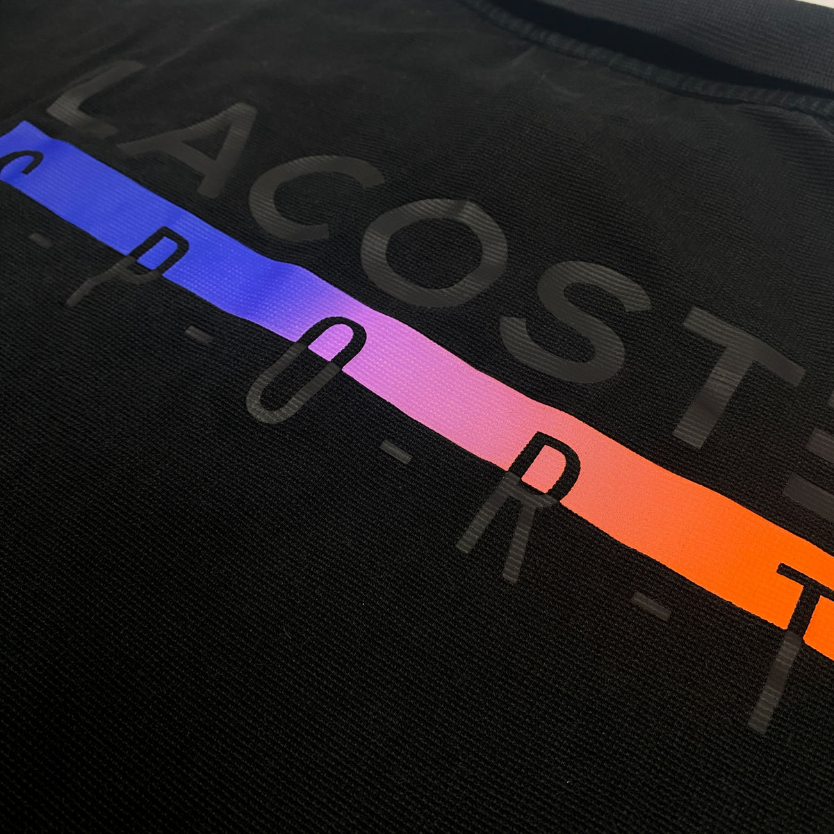 LACOSTE SPORT half-zip polo shirt