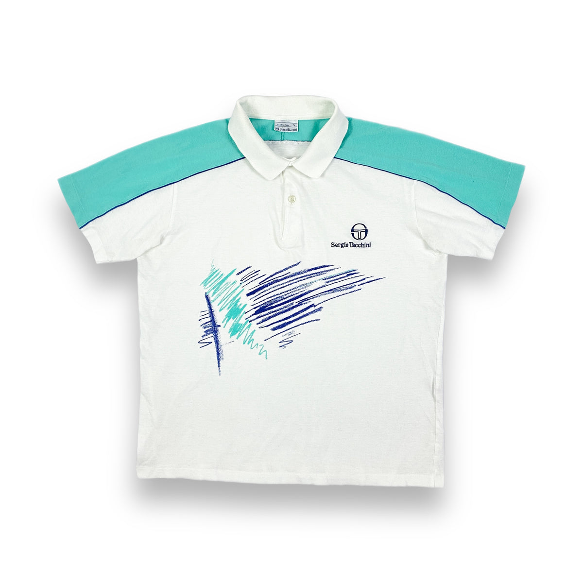 SERGIO TACCHINI Scribble Polo Shirt