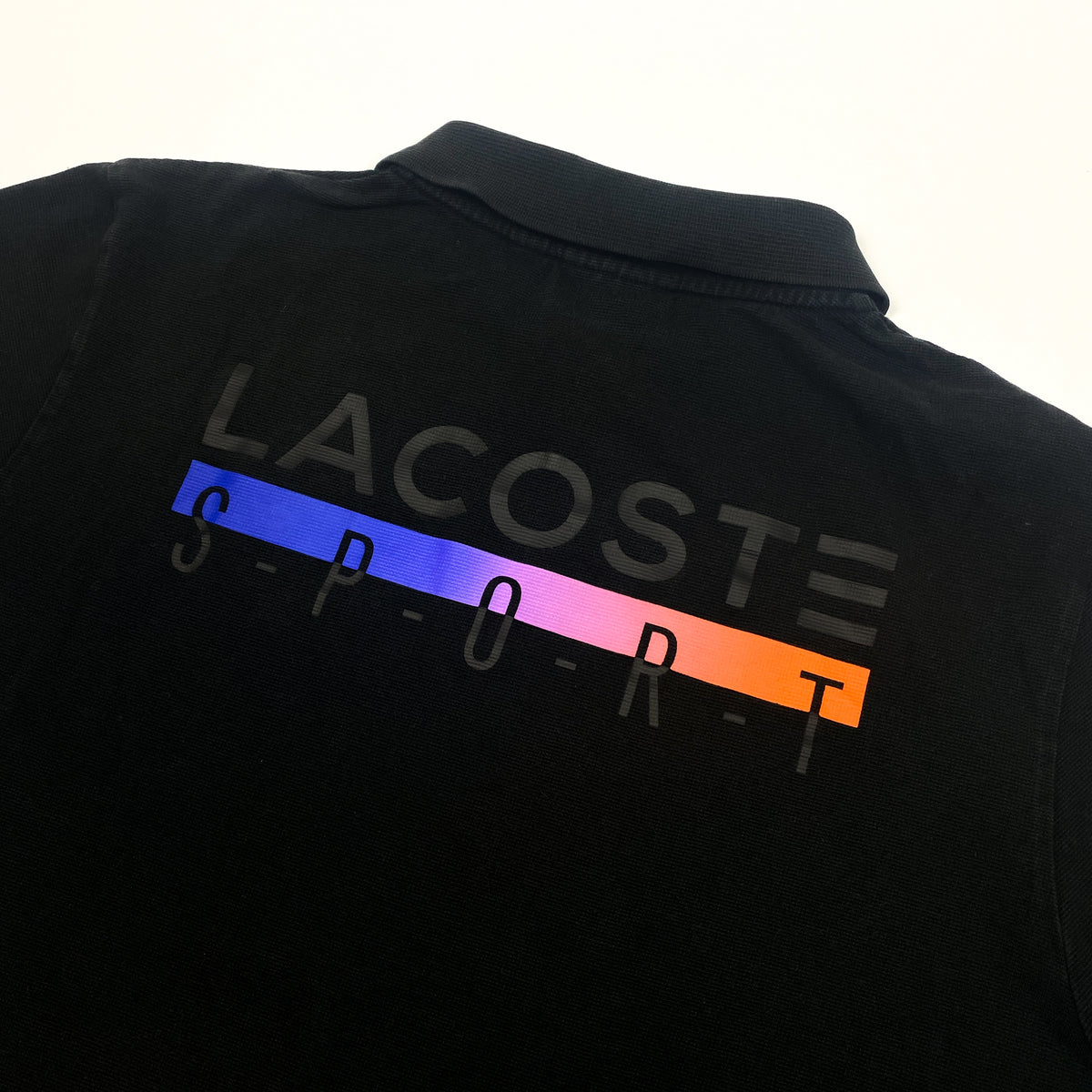 LACOSTE SPORT half-zip polo shirt