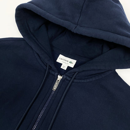 LACOSTE Sleeve Lettering Zip Hoodie