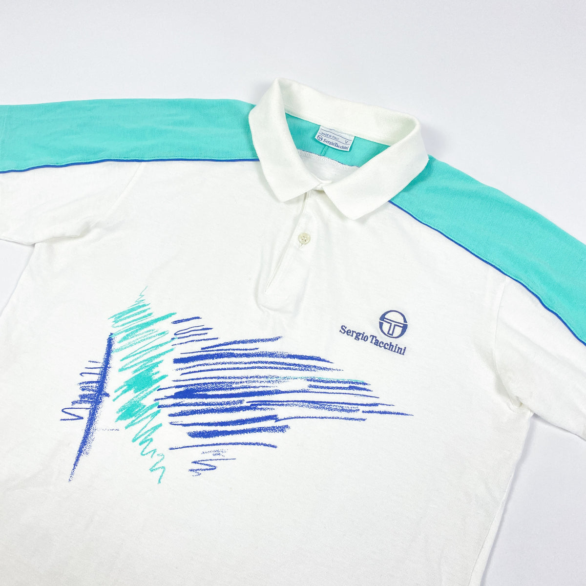 SERGIO TACCHINI Scribble Polo Shirt