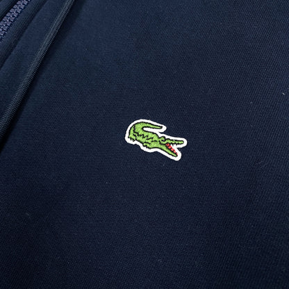 LACOSTE Sleeve Lettering Zip Hoodie