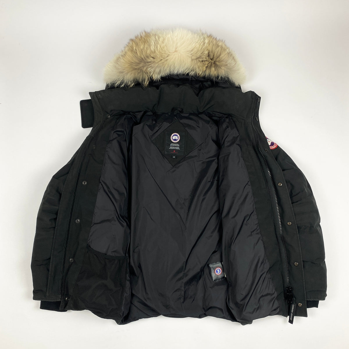 CANADA GOOSE Coyote Fur Winter Jacke