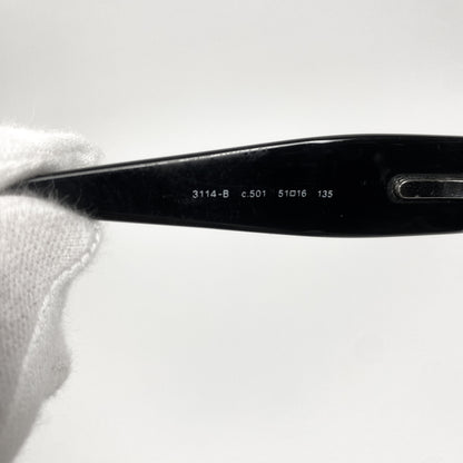 CHANEL Baguette Logo Sonnenbrille