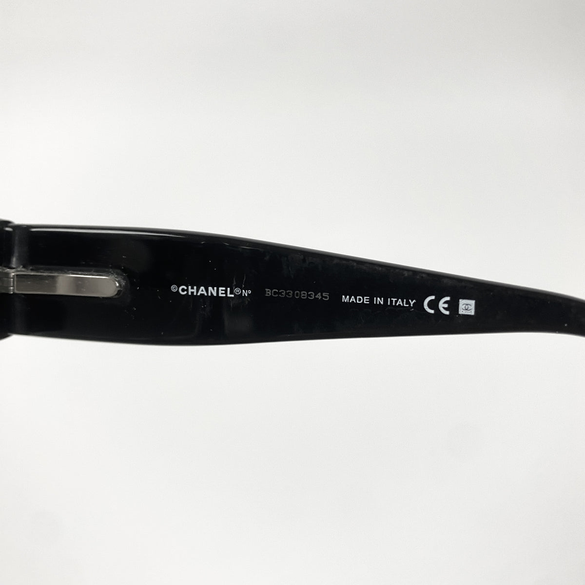 CHANEL Baguette Logo Sonnenbrille