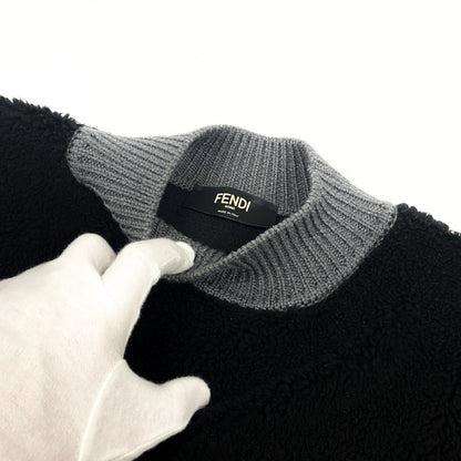 FENDI Fleece Knit Sweater