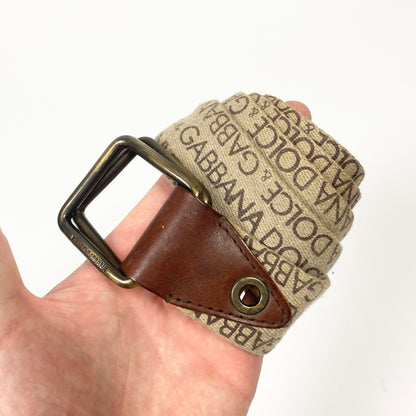 DOLCE & GABBANA Monogramm Gürtel