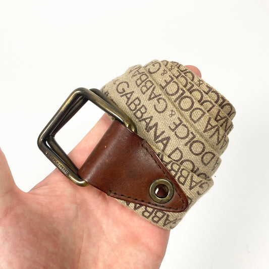 DOLCE & GABBANA Monogramm Gürtel