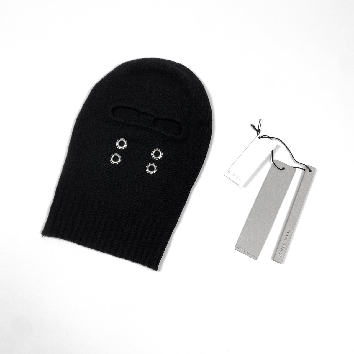 RICK OWENS Knit Balaclava [SS22]