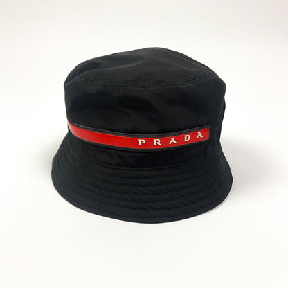 PRADA Linea Rossa Bucket Hat Hat