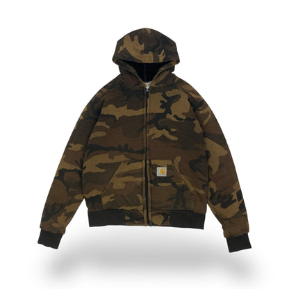 CARHARTT Camouflage Zip Hoodie
