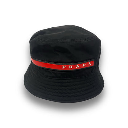 PRADA Linea Rossa Bucket Hat Hat