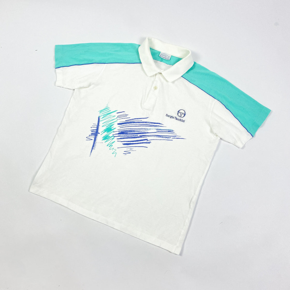 SERGIO TACCHINI Scribble Polo Shirt
