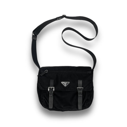 PRADA New Season Double Strap Tasche