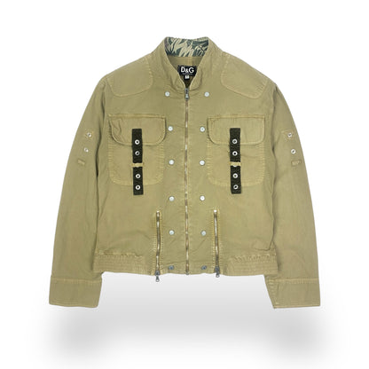 DOLCE & GABBANA Military Cargo Jacke [SS03]
