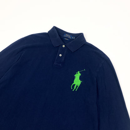 POLO RALPH LAUREN Big Pony Polo Shirt Long Sleeve