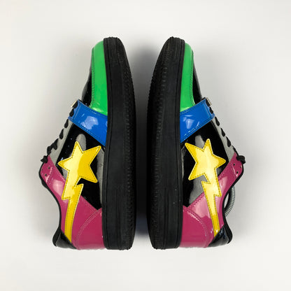 A BATHING APE Bapesta "Crazy Black"