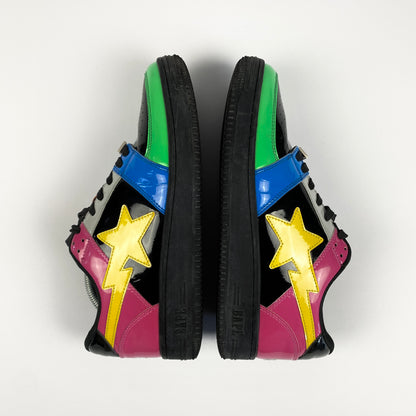A BATHING APE Bapesta "Crazy Black"