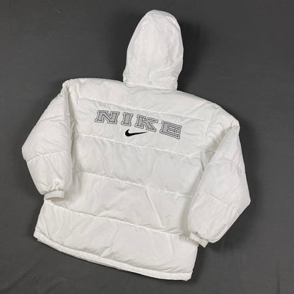 NIKE Spell Out Puffer Jacke