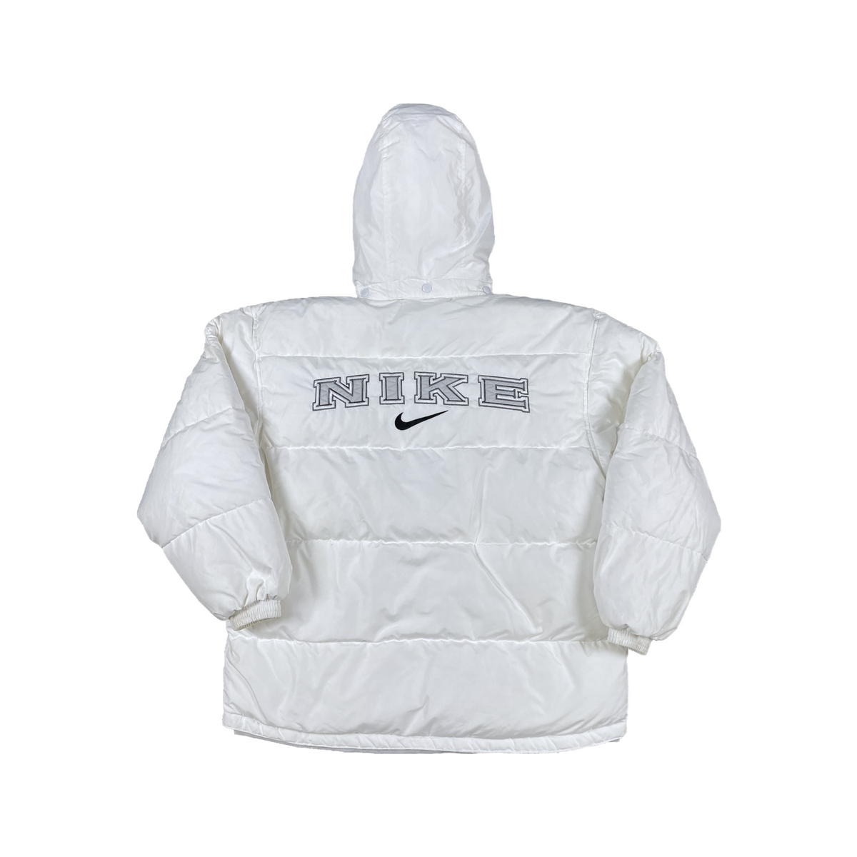 NIKE Spell Out Puffer Jacke