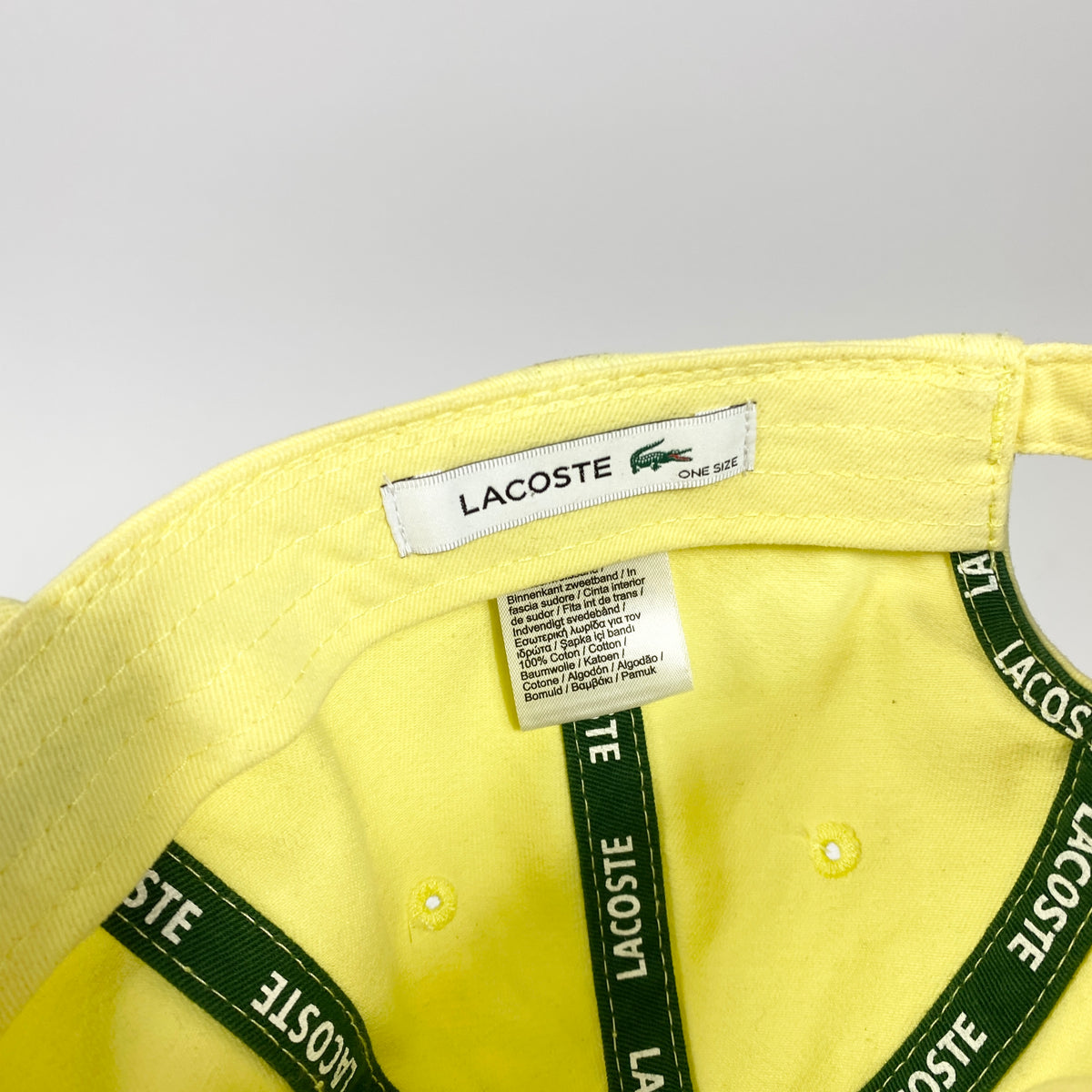 LACOSTE Embroidered Logo Cap