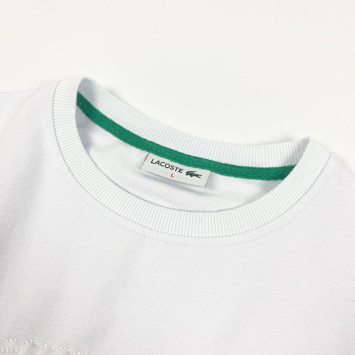 LACOSTE Embroidered Logo Sweater