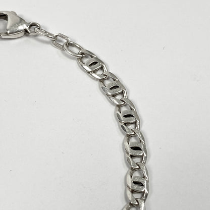 925 Sterling Silver 8-Link Bracelet / Bracelet