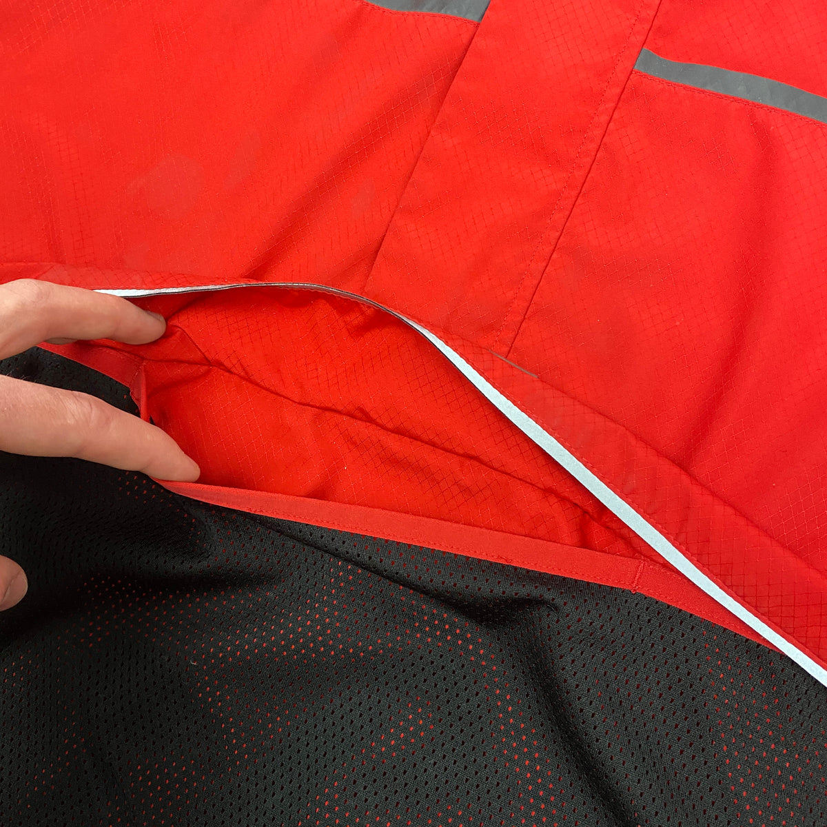 Vintage Lacoste Reflective Windbreaker