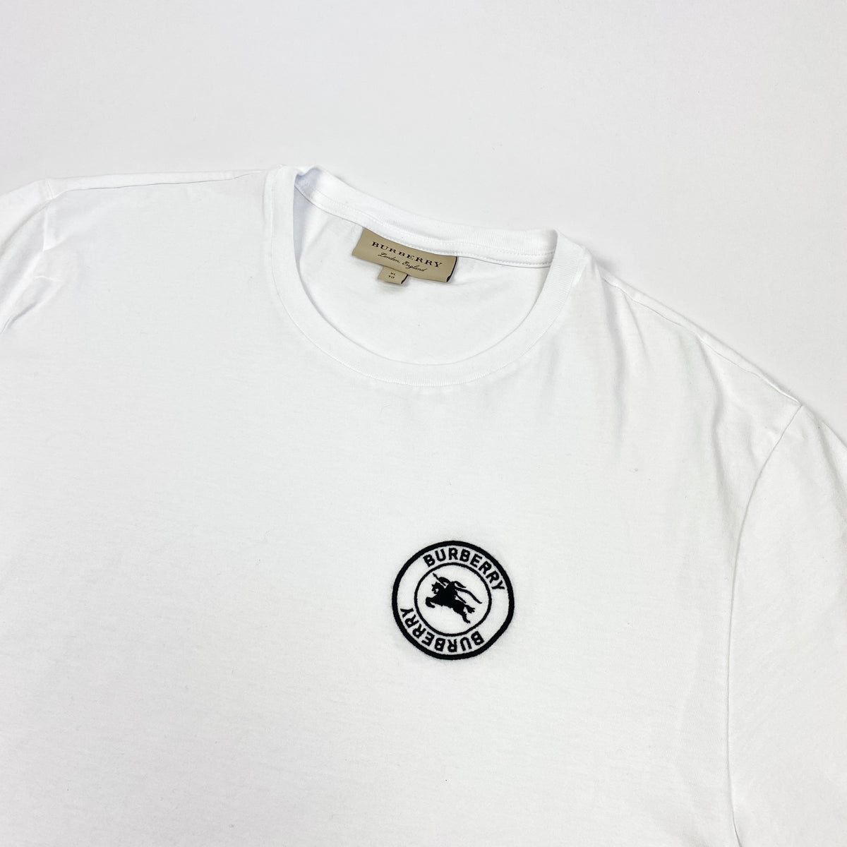 BURBERRY Embroidered Logo T-Shirt