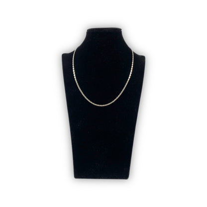 925 Sterling Silber S-Cuban Chain