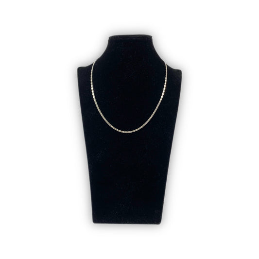 925 Sterling Silber S-Cuban Chain