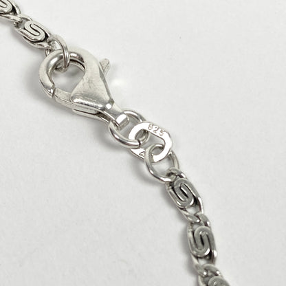 925 Sterling Silver S-Link Bracelet / Bracelet
