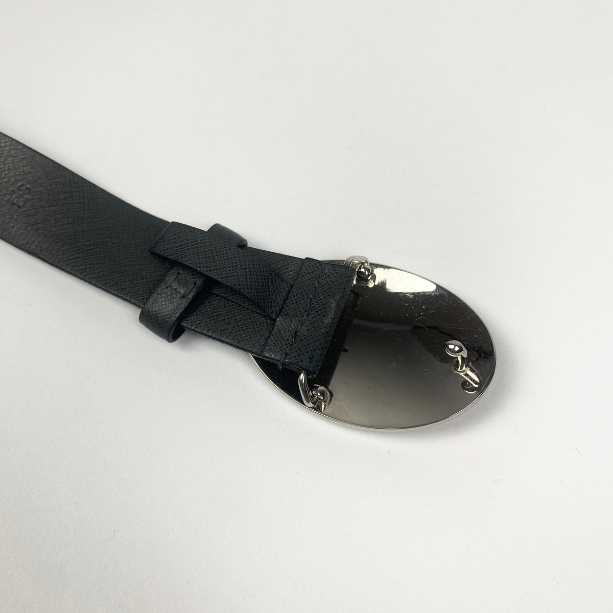 PRADA Saffiano Leather Belt