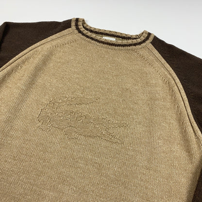 Vintage Lacoste Wool Knit Logo Sweater
