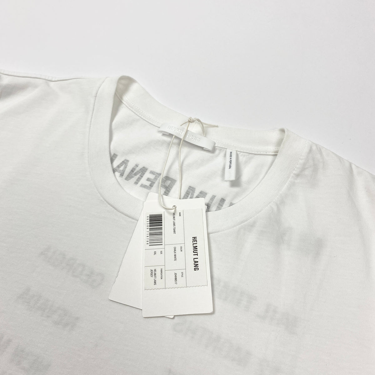 HELMUT LANG Helmut Law's Reflective T-Shirt