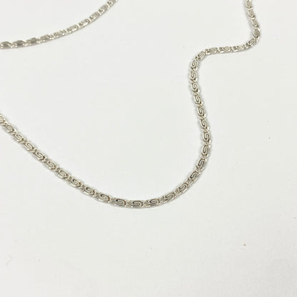 925 Sterling Silber S-Cuban Chain