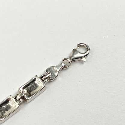 925 Sterling Silver Opal Bracelet